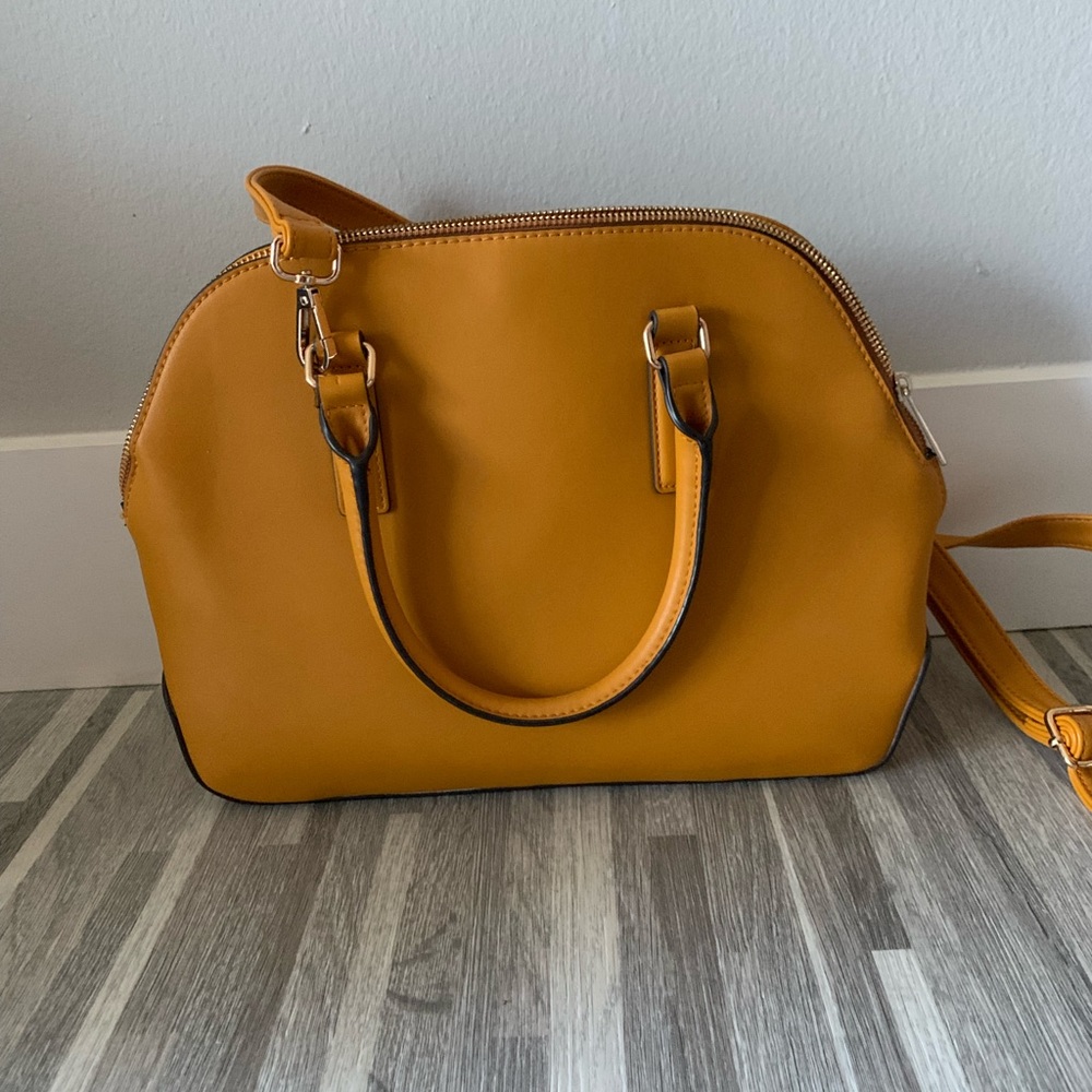 Mustard yellow purse